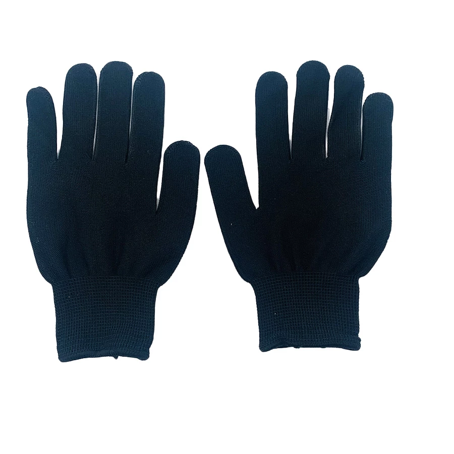 Crne zaštitne rukavice za rad