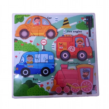 Dečiji set drvenih puzzli 1